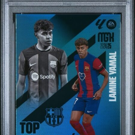 Lamine Yamal 2024-25 Panini Megacracks MGX La Liga EA Sport PSA 9 Barcelona