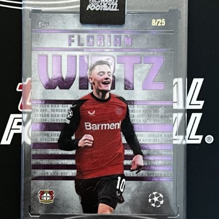 Florian Wirtz 8/25 Bayer Leverkusen FC Liverpool 23/24 Topps Total Football