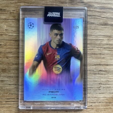 Pedri 6/25 Topps Total Football Fusion 24/25 Champions League FC Barcelona RARE