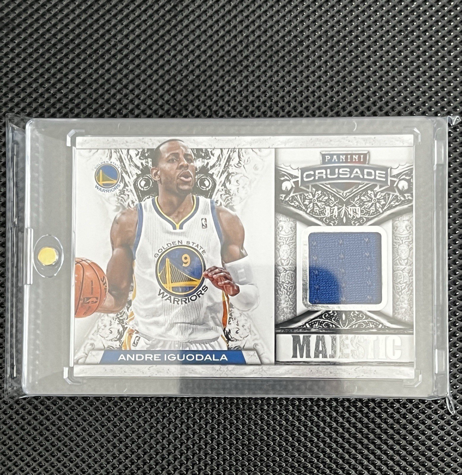 Andre Iguodala 2014-15 Panini Crusade Majestic Patch Relic NBA Trading Cards