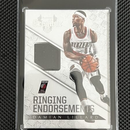 Damian Lillard 2014-15 Panini Excalibur Patch Relic NBA Trading Cards