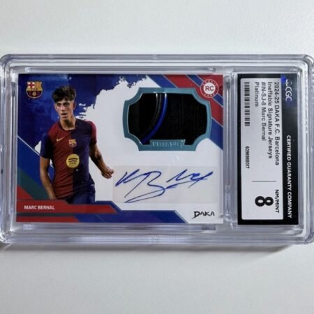 24-25 DAKA - MARC BERNAL 1/1  RC Rookie FC Barcelona Patch Relic Auto 1 of 1
