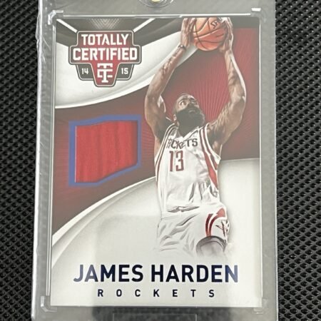 James Harden 78/199 2014-15 Panini Totally Certified Patch NBA Trading Cards