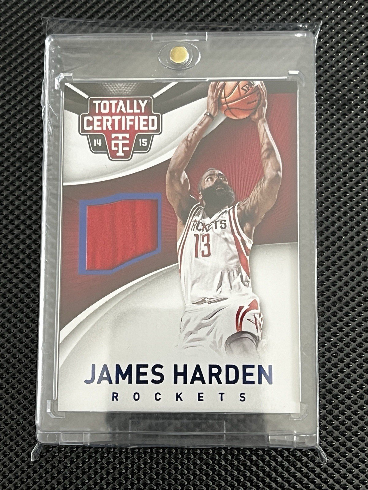 James Harden 78/199 2014-15 Panini Totally Certified Patch NBA Trading Cards