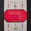 Bill Walton Auto 2015-16 Panini National Treasures Basketball 80/99 NBA RARE - Image 2