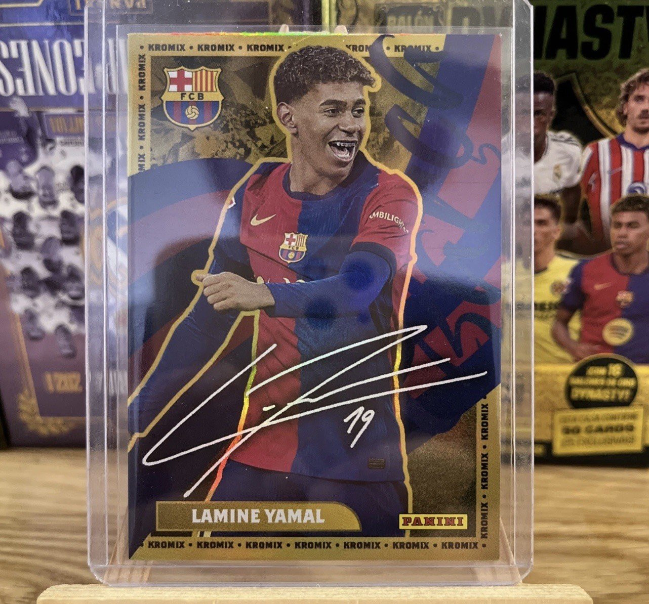 Lamine Yamal 2024-25 PANINI CLUB Rookie RC BARCELONA #K43 Kromix