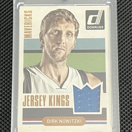 Dirk Nowitzki 2014-15 Panini Donruss Jersey Patch Relic NBA Trading Cards