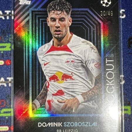 Dominik Szoboszlai /99 Topps Knockout 2023-24 RB Leipzig FC Liverpool