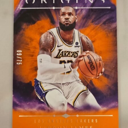 LeBron James 2024-25 Panini Origins Basketball 09/75 NBA Trading Cards MVP