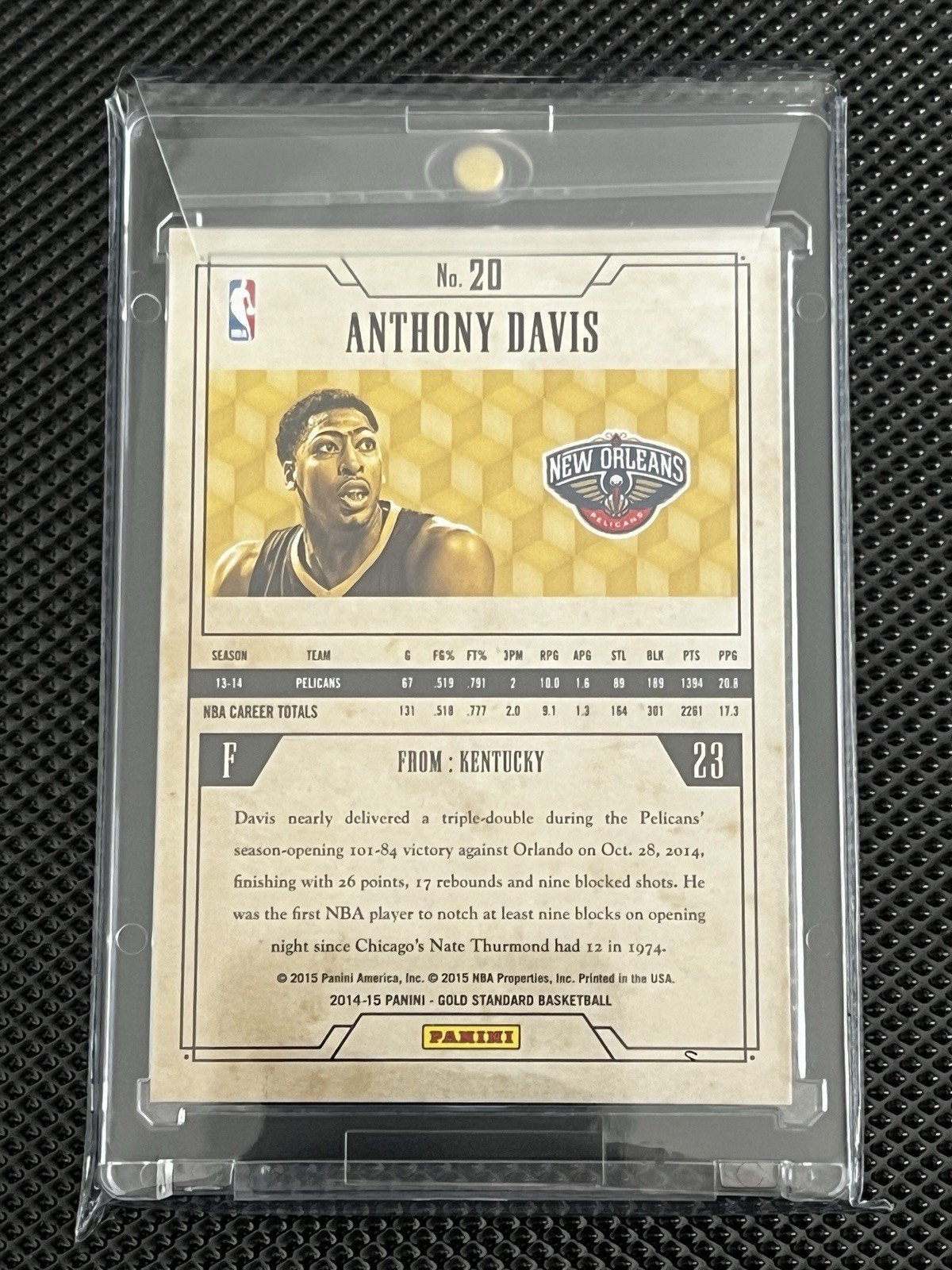 Anthony Davis 2014-15 Panini GS 169-285 NBA Trading Cards RARE - Image 2