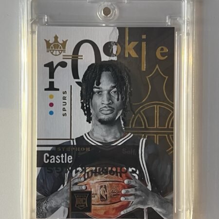 Stephon Castle Rookie Rc Of The Year 2024 Panini Court Kings MVP NBA RARE