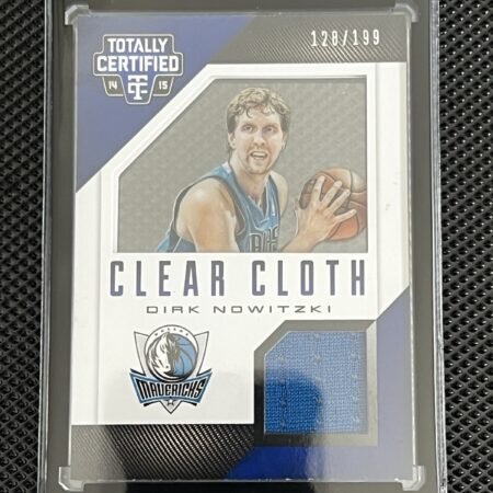 Dirk Nowitzki 2014-15 Panini Totally Certified Patch Relic 128-199 NBA RARE