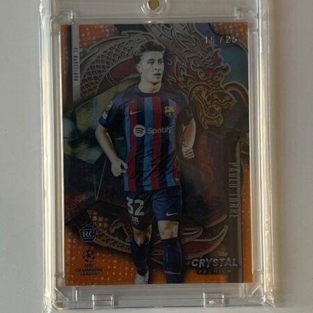 Fc Barcelona Pablo Torre Rookie RC Topps Crytsal Orange 15/25