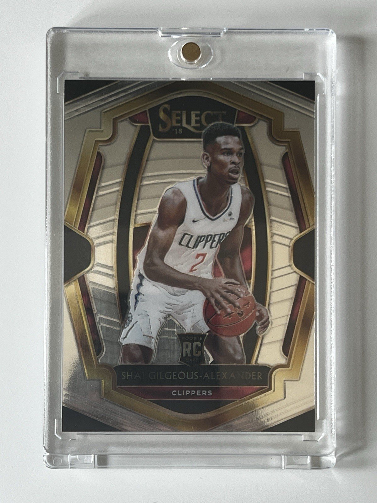 Shai Gilgeous-Alexander SGA Rookie Rc 2018 Panini Selection Premier MVP NBA