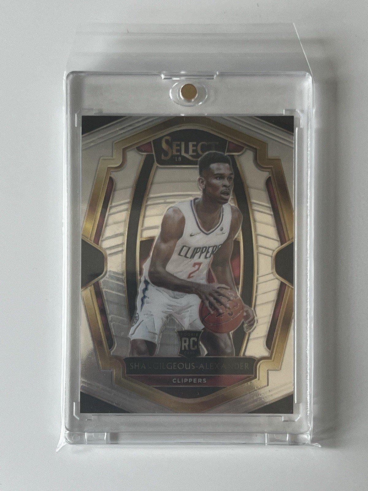 Shai Gilgeous-Alexander SGA Rookie Rc 2018 Panini Selection Premier MVP NBA - Image 2