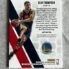 Klay Thompson 2014-15 Panini Excalibur Patch Relic NBA Trading Card RARE - Image 2