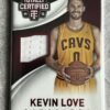 Kevin Love 73/249 Patch Relic 2014-15 Panini Totally Certified NBA