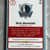 Dirk Nowitzki 2014-15 Panini Donruss Worn Jersey Patch Relich NBA Trading Cards - Image 2