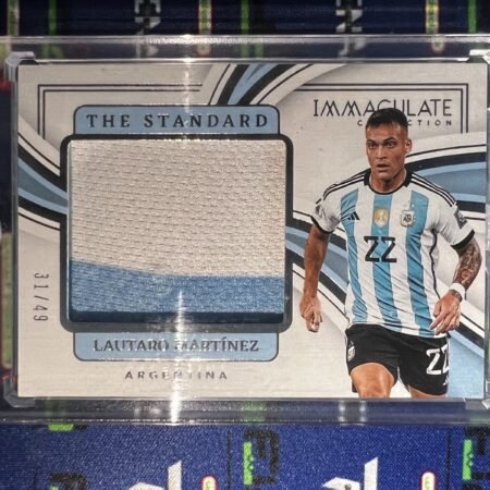 Lautaro Martinez 2023 Immaculate The Standard Silver /49 Argentina Patch TS-LMZ