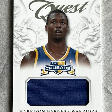 Harrison Barnes 2012-13 Panini Crusade Patch Relic NBA Trading Cards RARE