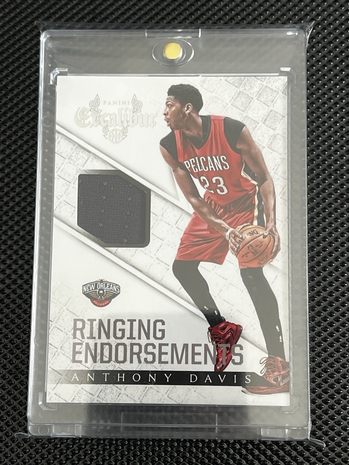 Anthony Davis 2014-15 Panini Excalibur Patch Relic NBA Trading Cards RARE