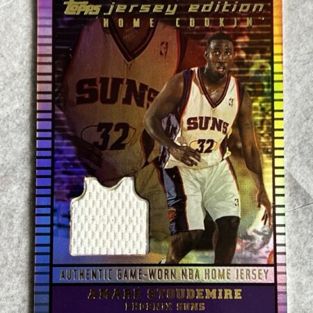 Amare Stoudemire 2003 Panini Jersey Patch Relic NBA Trading Cards RARE Vintage