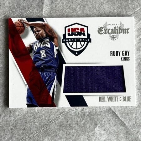 Rudy Gay 2014-15 Panini Excalibur Patch Relic NBA Trading Cards Team USA RARE