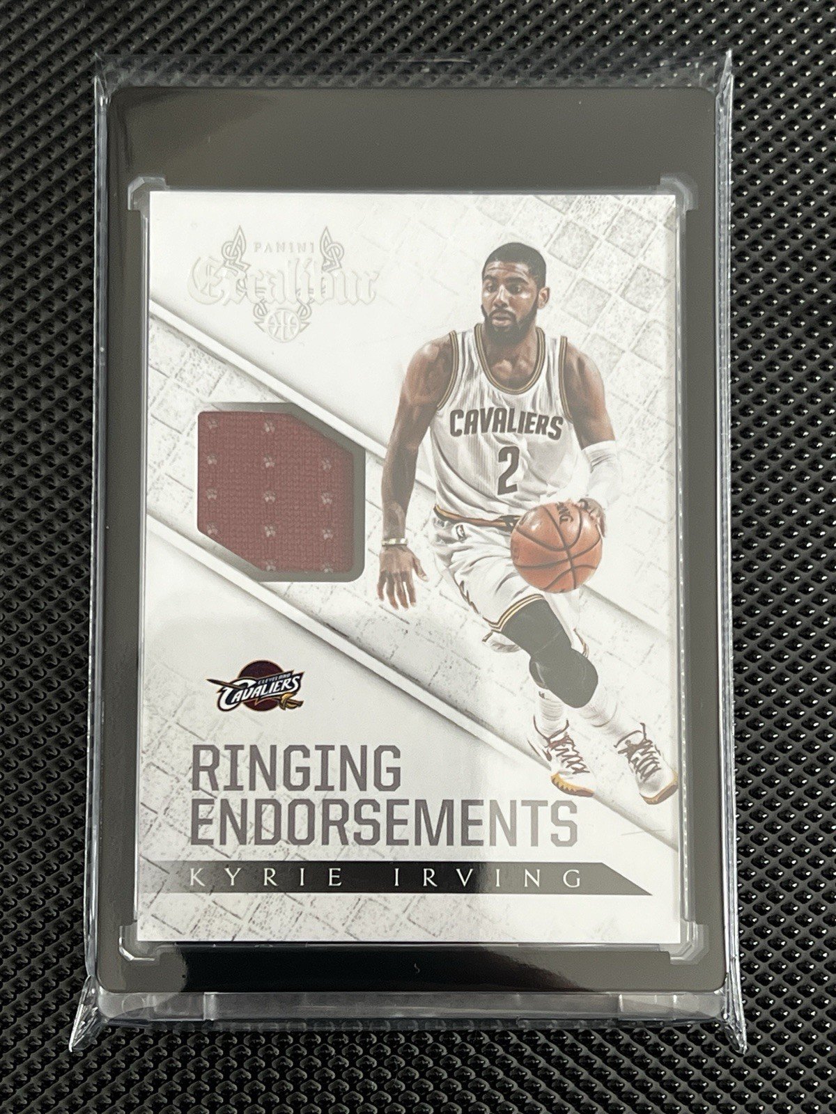 Kyrie Irving 2014-15 Panini Excalibur Patch Relic NBA Trading Cards RARE