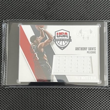Anthony Davis 2014-15 Panini Excalibur Team USA Patch Relic NBA Trading Cards