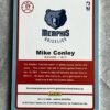 Mike Conley 2014 Panini Donruss Patch Relic NBA Trading Card RARE - Image 2