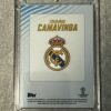 Eduardo Camavinga Real Madrid Auto Autopraph 25/49 Topps Blue PRIZM RARE - Image 2