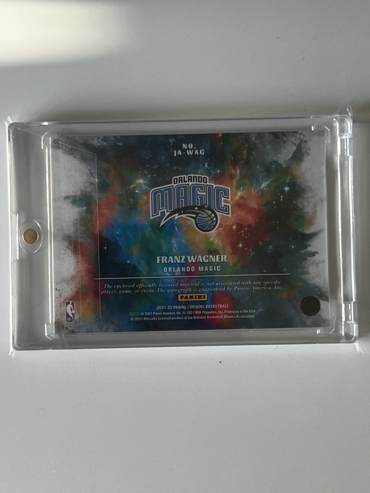 Franz Wagner NBA Panini Origins RC Rookie Auto Patch Relic 03/25 RARE - Image 2