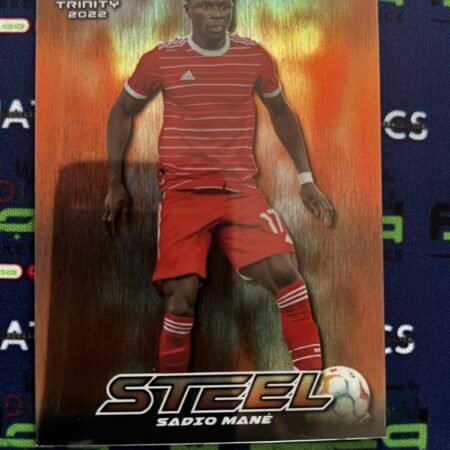 Fc Bayern München Sadio Mane 1/5 2022 Leaf Trinity Steal Trading Card RARE