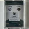 Joel Embiid - Nikola Jokic - Giannis Antetokounmpo Panini Triple Jerseys 33/99 - Image 2