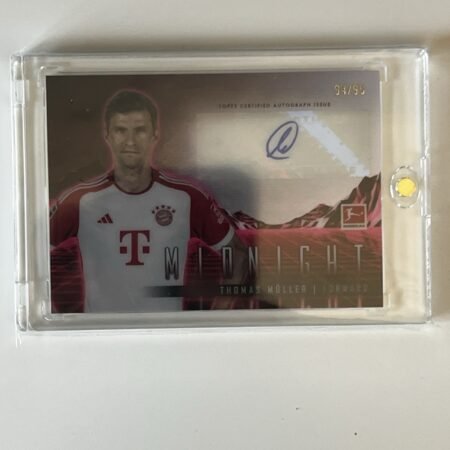 Thomas Müller Fc Bayern München Auto 94/99 Topps Midnight Bundesliga RARE
