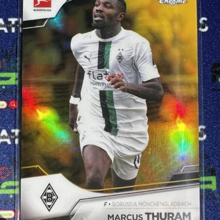 Topps 2022-23 Bundesliga Gold Marcus Thuram /50 Borussia Mönchengladbach