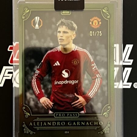Alejandro Garnacho 1/75 Topps Total Football Pro Pass 2024 Manchester United