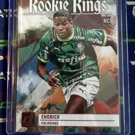2023-24 Panini Donruss Soccer Endrick Rookie Kings RC #25 Palmeiras Real Madrid