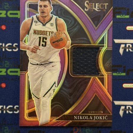 2022-23 Panini Select - Selective Swatches Nikola Jokić #SS-NJ Purple Prizm /99