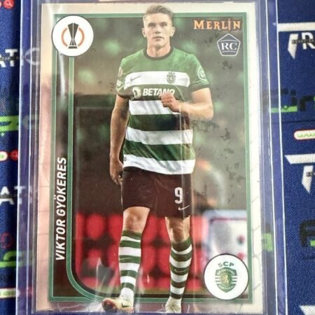 2023 Topps Merlin Viktor Gyökeres 113 RC Rookie Base Sporting Lissabon Arsenal