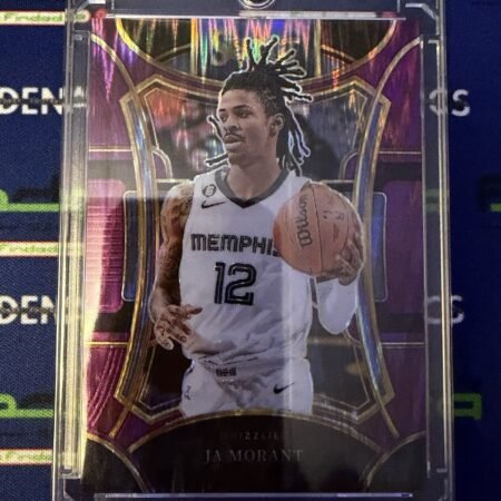 2023/24 Panini Select Basketball Ja Morant Purple Shock /175 Memphis Grizzlies