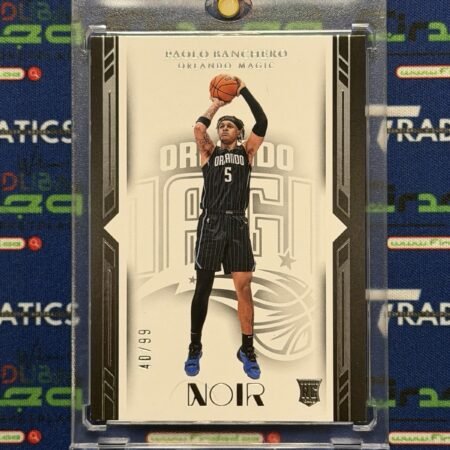 2022-23  Panini Noir Paolo Banchero #186 Icon Edition RC Rookie /99 NBA RARE