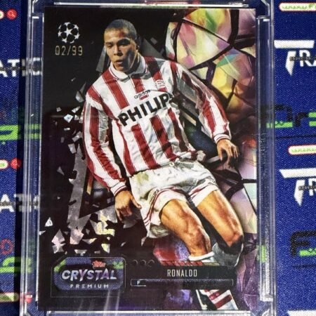 2023-24 Topps Crystal Premium UCL Ronaldo /99 Real Madrid Champions League