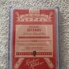Shohei Ohtan 2019 Panini Leather & Lumber Baseball Game Worn Patch MLB 174/349 - Image 2