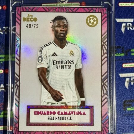 Eduardo Camavinga /75 Real Madrid 2024 Topps DECO UCC Champions League