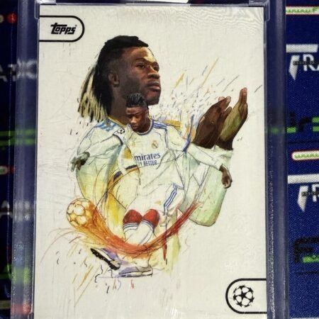 Topps Project 22 Eduardo Camavinga Real Madrid C.F. by Rafal Rola Soccer Cards