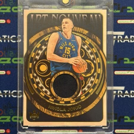 Nikola Jokic 2024-25 Panini Court Kings Art Nouveau Jersey Patch Denver Nuggets