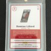 Damian Lillard 2014-15 Panini Donruss Game Worn Jersey Patch Relic Trading Cards - Image 2