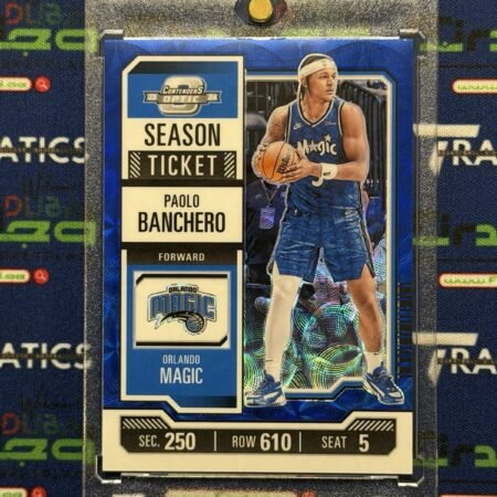 Paolo Banchero 2023-24 Panini Prizm Blue Scope /45 Color Match Orlando Magic NBA