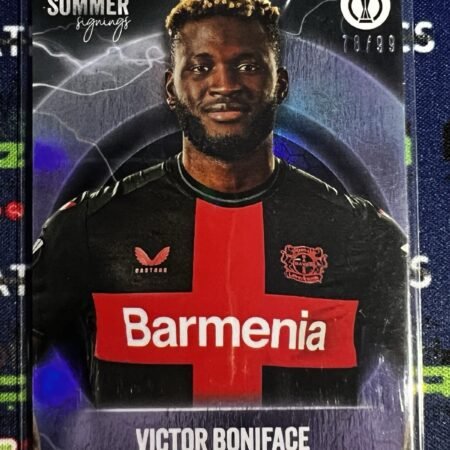2023-24 Topps Summer Signings /99 Victor Boniface - Bayer Leverkusen